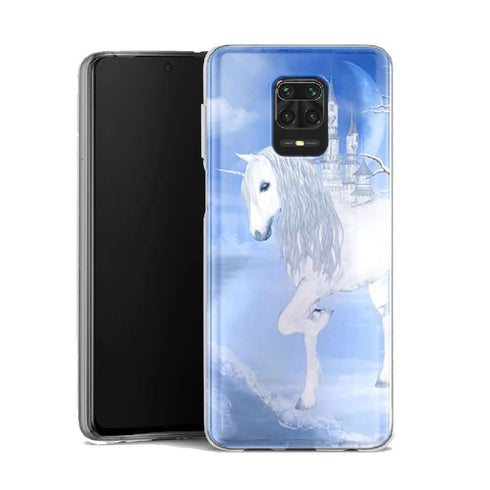 Coque Xiaomi Note 9 The White Unicorn | Housse Silicone Licorne, Etui antichoc