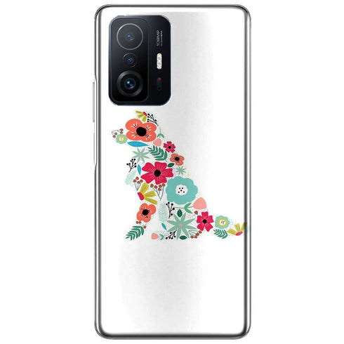 Coque Xiaomi 11T 5G / 11T 5G PRO Border Collie floral