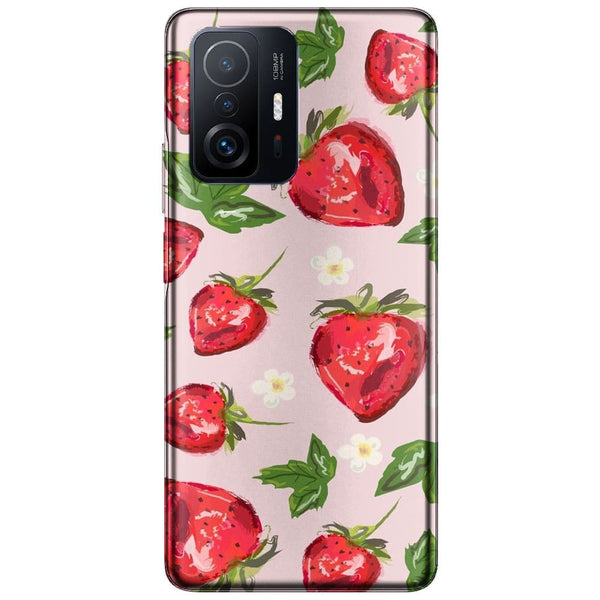Coque Xiaomi 11T 5G / 11T 5G PRO Botanique aux fraises