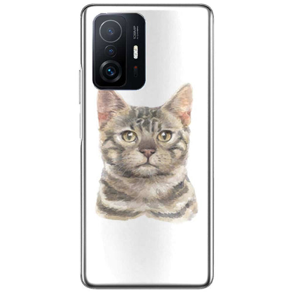 Coque Xiaomi 11T 5G Chat du Bengale | Housse antichoc | Silicone | Motif Animal de Compagnie