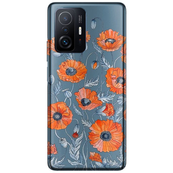 Coque de portable Xiaomi 11T 5G / 11T 5G PRO Coquelicots floral botanical art
