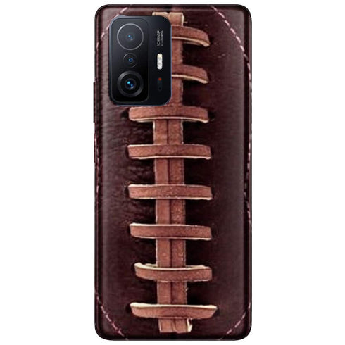 Coque télephone Xiaomi 11T 5G / Pro Football en cuir vintage