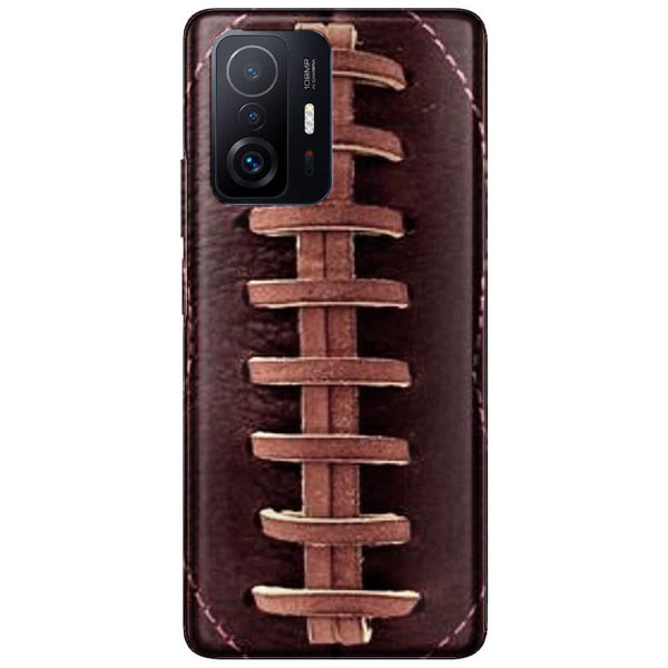Coque télephone Xiaomi 11T 5G / Pro Football en cuir vintage