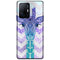 Coque Xiaomi 11T 5G Glitter Girafe Bleu | Housse antichoc | Etui Silicone | Animal Sauvage
