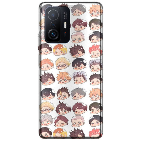 Coque télephone Xiaomi 11T 5G / Pro Haikyuu chibi heads