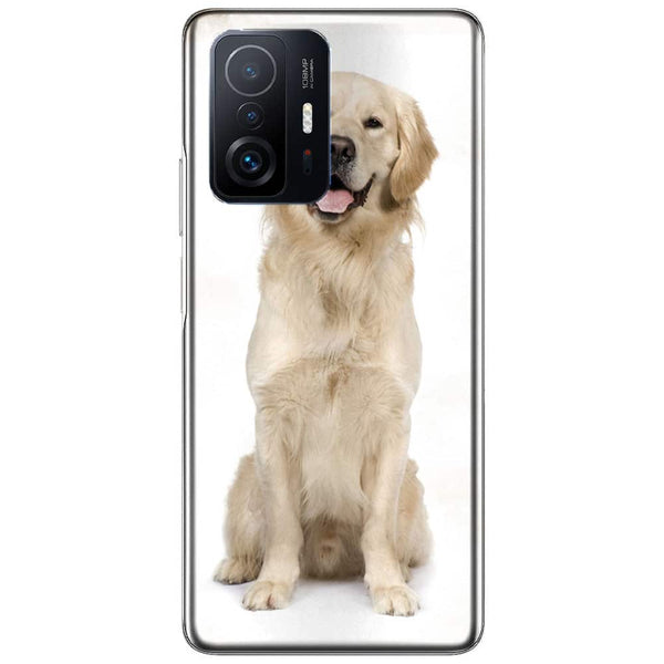 Coque Xiaomi 11T 5G Labrador Golden | Housse Silicone, Etui Antichoc | Motif Race de Chien