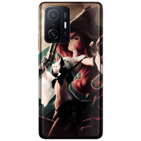 Coque Xiaomi 11T 5G Manga Fille Pirate