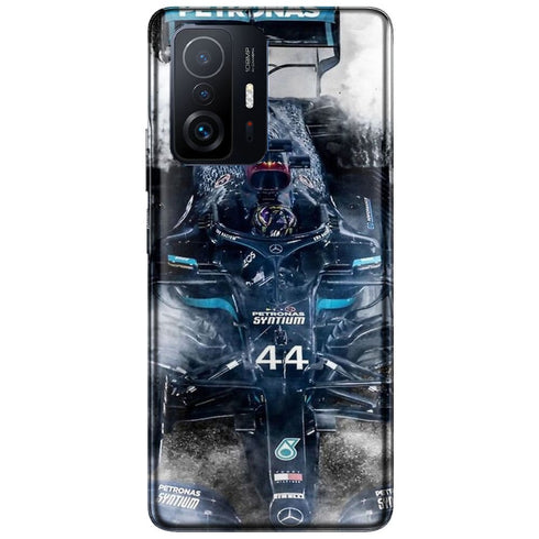 Coque Xiaomi 11T 5G originale Mercedes F1 Lewis Hamilton | Housse Silicone, Etui Antichoc | Formule 1