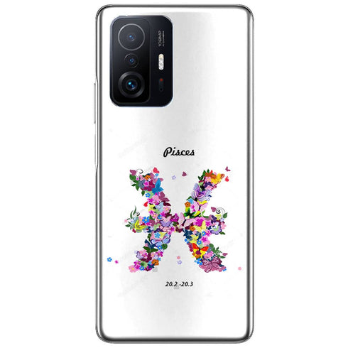 Coque Xiaomi 11T 5G / 11T 5G PRO Motif Floral Poisson | Housse Silicone, Etui antichoc | Océan