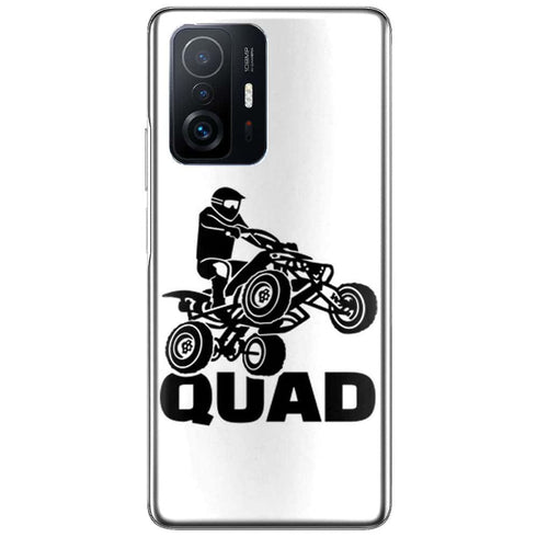 Coque pour Xiaomi 11T 5G Moto Quad l Housse Silicone, Etui Antichoc / Sport