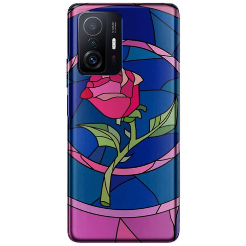 Coque Xiaomi 11T 5G / 11T 5G PRO Rose Eternelle | Housse en Silicone, Etui Antichoc | Fleurs