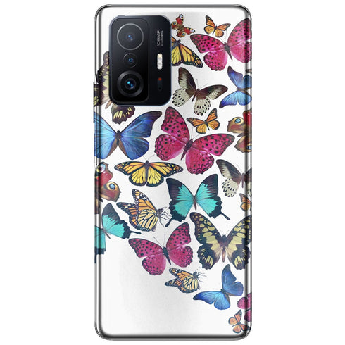 Coque Xiaomi 11T 5G Same Way | Housse Silicone, Etui antichoc | Animal Coloré