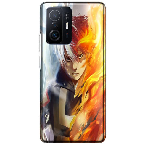 Coque Xiaomi 11T 5G Shoto todoroki ice and fire