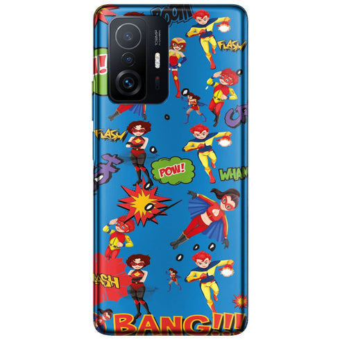 Coque Xiaomi 11T 5G Super Hero Bleu