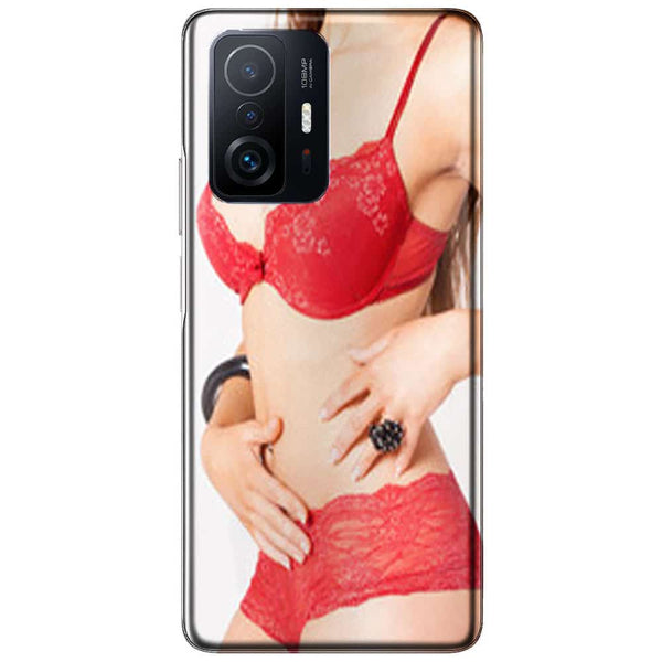Coque Xiaomi 11T 5G Tanga Rouge | Etui Antichoc, Housse Silicone | Sexy