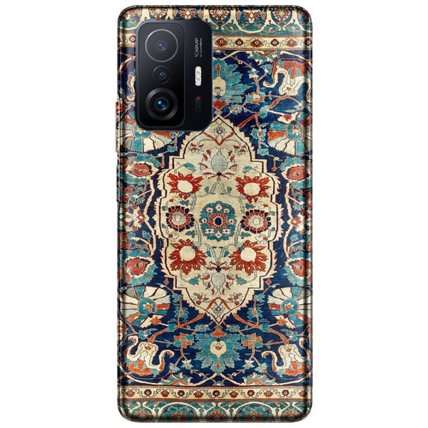 Coque Xiaomi 11T 5G / 11T 5G PRO Tapis en soie persan Heriz ou Tabriz