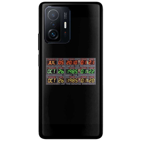 Coque Xiaomi 11T 5G originale Time Machine Back To The Future