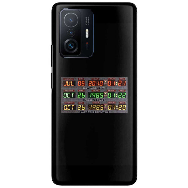 Coque Xiaomi 11T 5G originale Time Machine Back To The Future