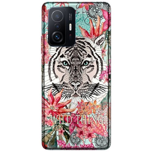 Coque Xiaomi 11T 5G Wild Thing | Housse antichoc | Etui Silicone | Animal Sauvage