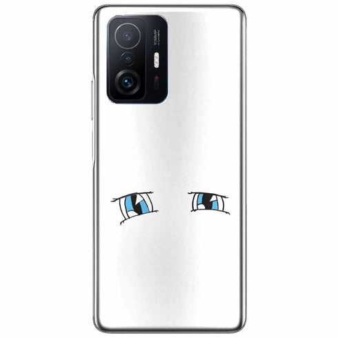 Coque Xiaomi 11T 5G / Pro Yeux de manga en bleu