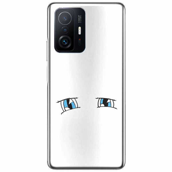 Coque Xiaomi 11T 5G / Pro Yeux de manga en bleu
