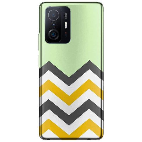 Coque Xiaomi 11T / 11T Pro originale Zig Zag Menthe