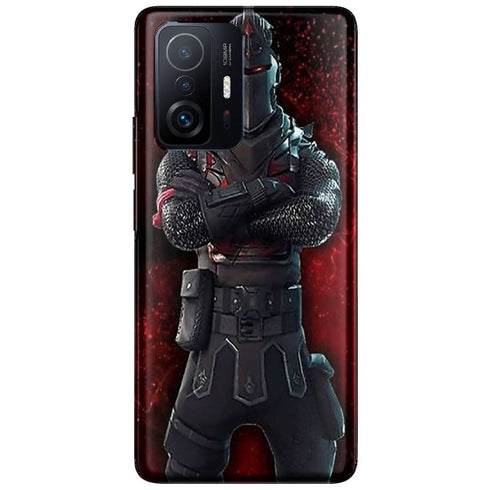 Coque Telephone Xiaomi 11T 5G Chevalier noir Fortnite
