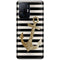 Coque Xiaomi 11T 5G original Gold Glitter Anchor in black