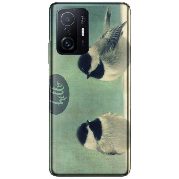 Coque Xiaomi 11T 5G / 11T 5G PRO Hello Birds l Housse protection Silicone, Etui Antichoc | Oiseaux