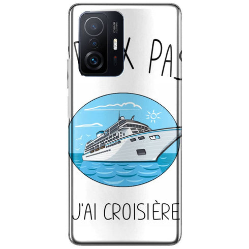 Coque Xiaomi 11T 5G / 11T 5G PRO Je Peux pas J'ai Croisiere Bateau