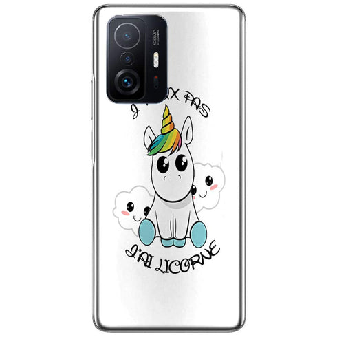 Coque Xiaomi 11T 5G / Pro Je Peux pas j'ai Licorne