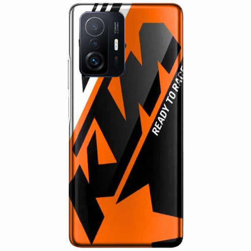 Coque Telephone Xiaomi 11T 5G originale KTM Racing Orange and Black