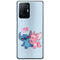 Coque Xiaomi 11T 5G Stitch angel love heart pink