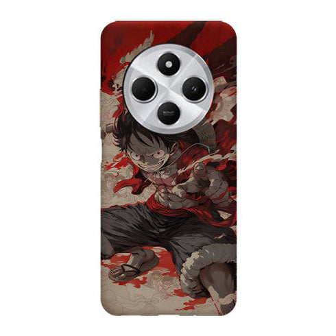 Manga Luffy énergie rouge | Coque Xiaomi