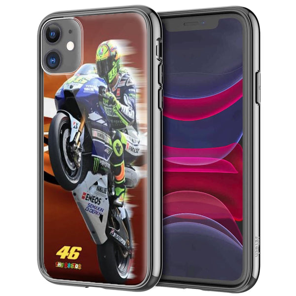 Yamaha r1, Coque pour iPhone 12 en Verre Trempé