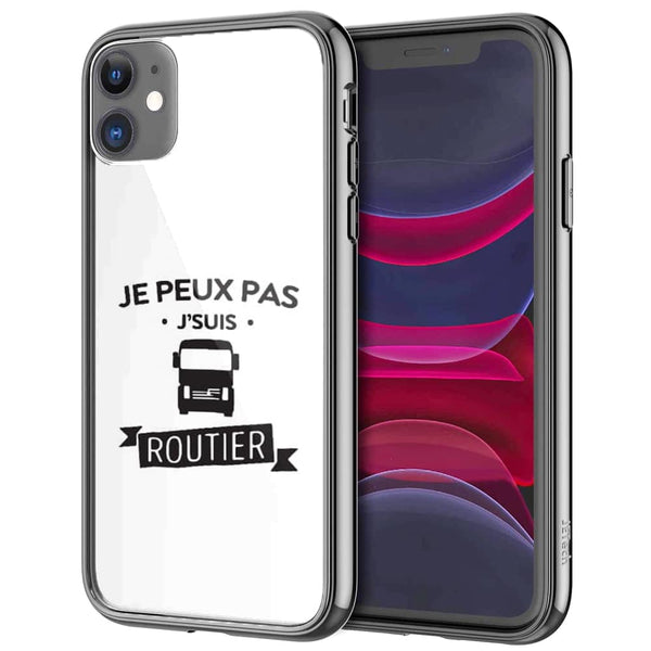 Routier, Coque pour iPhone 12 en verre Trempé