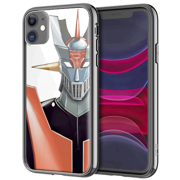 Mazinger Z, Coque pour iPhone 12 en verre Trempé