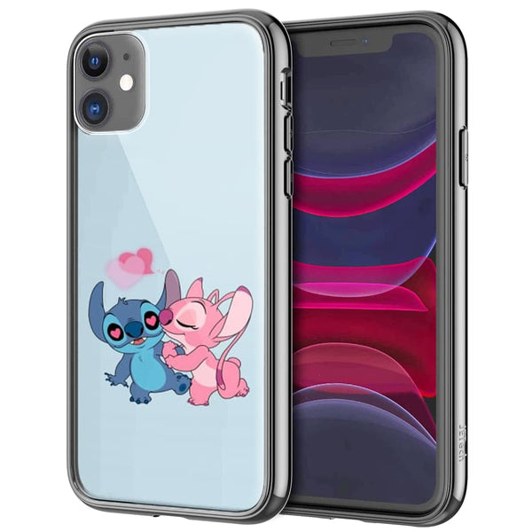 Angel Love, Coque pour iPhone 12 en verre trempé