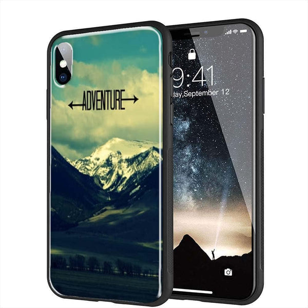 Coque Adventure pour iPhone XR en Verre Trempé