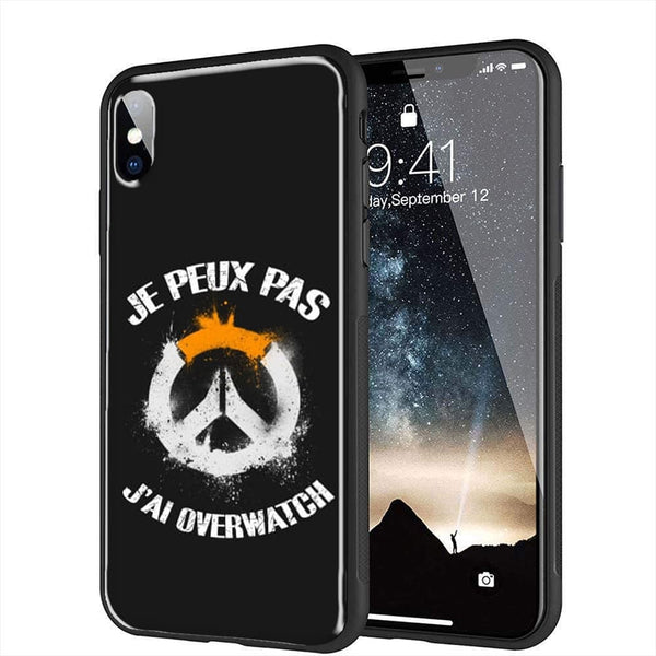 Coque Overwatch pour iPhone XR en Verre Trempé