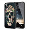 Coque Skull Vintage pour iPhone XR en Verre Trempé
