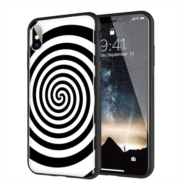 Coque Vertigo pour iPhone XR en Verre Trempé