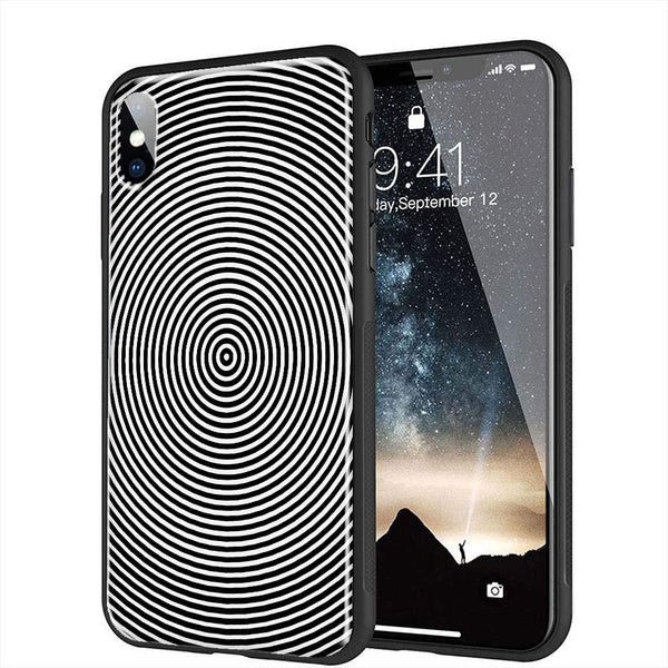 Coque Waves pour iPhone XR En verre Trempé