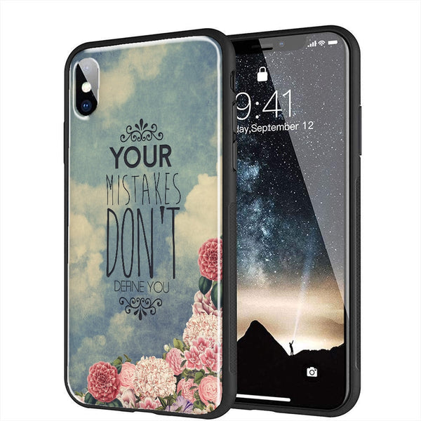 Coque Mistakes pour iPhone XR en Verre Trempé