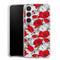 Coque Samsung Galaxy S23 Motif de fleur rouge