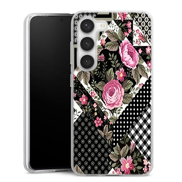 Coque Samsung Galaxy S23 Patchwork Floral