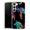 Coque Samsung Galaxy S23 Tortue de mer avec des fleurs