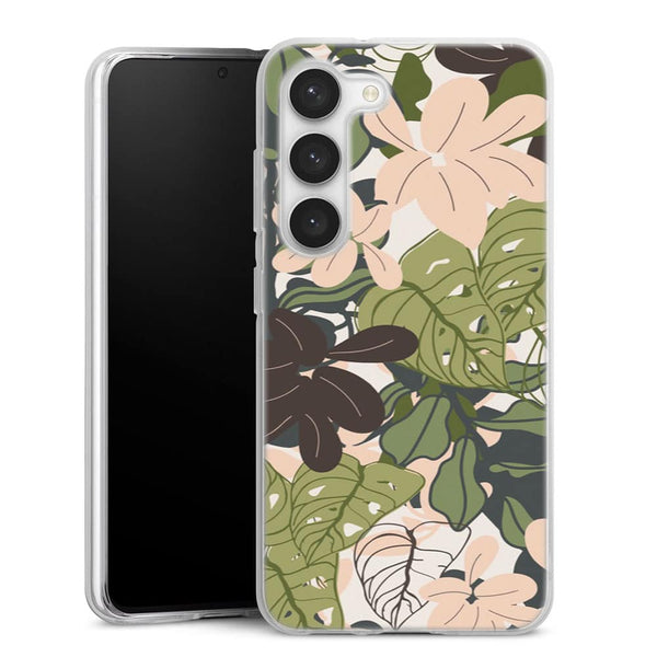 Coque Samsung Galaxy S23 Bohemian Tropical Foliage