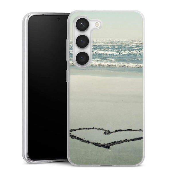 Coque Samsung Galaxy S23 I Heart the Beach