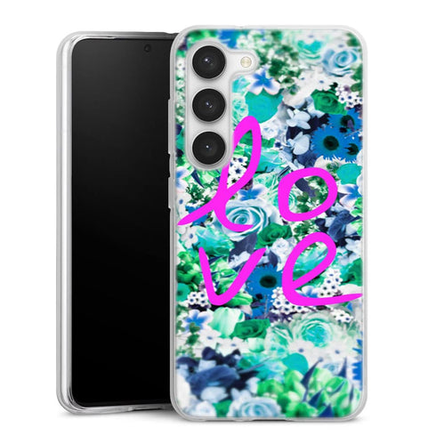 Coque Samsung Galaxy S23 Love Floral